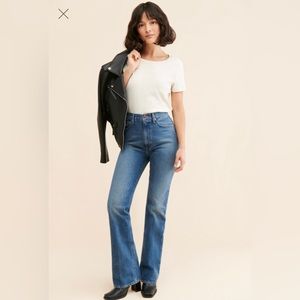 AGOLDE High-Rise Flare Jeans